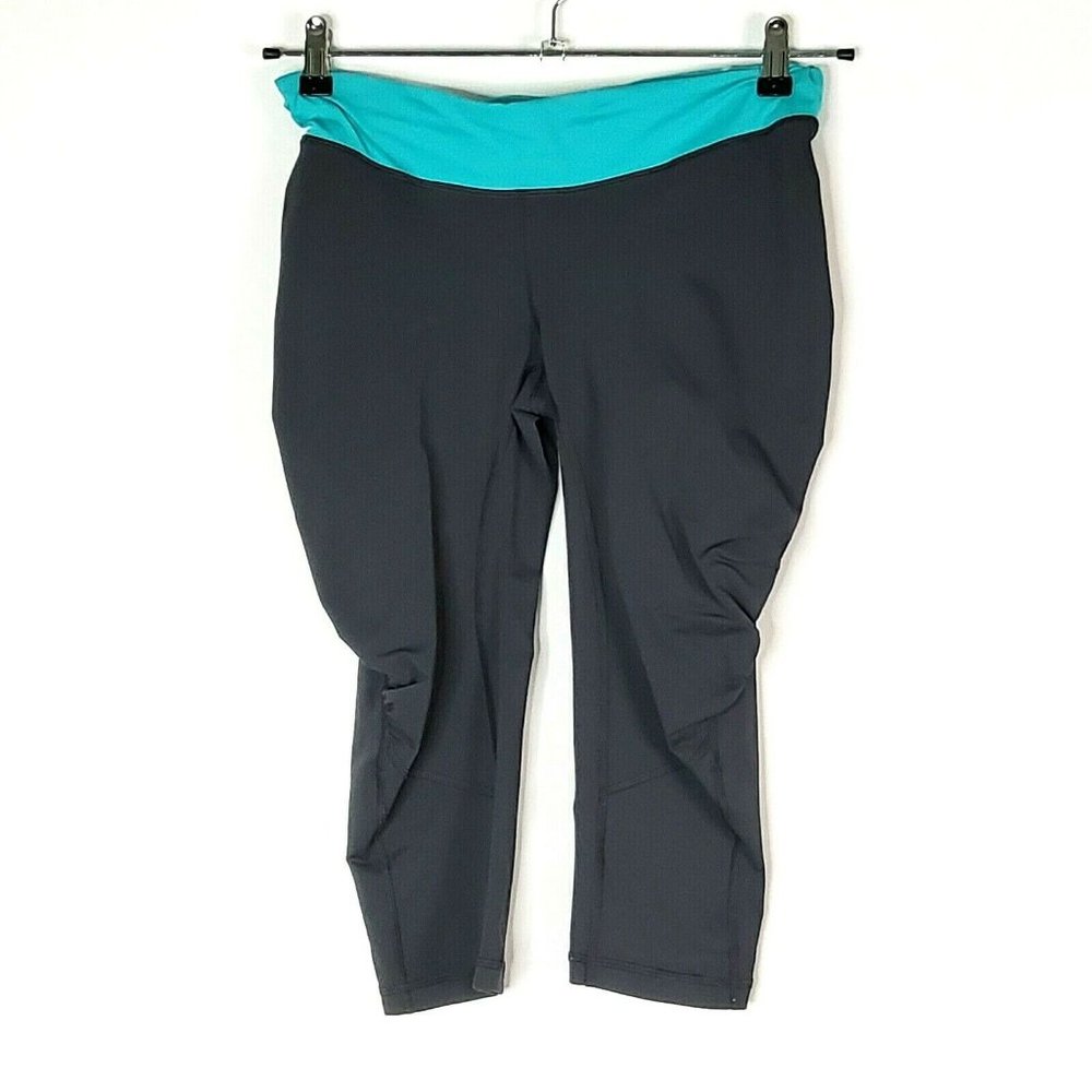 Lululemon Sz 8 Yoga Running Crop Legging Pants